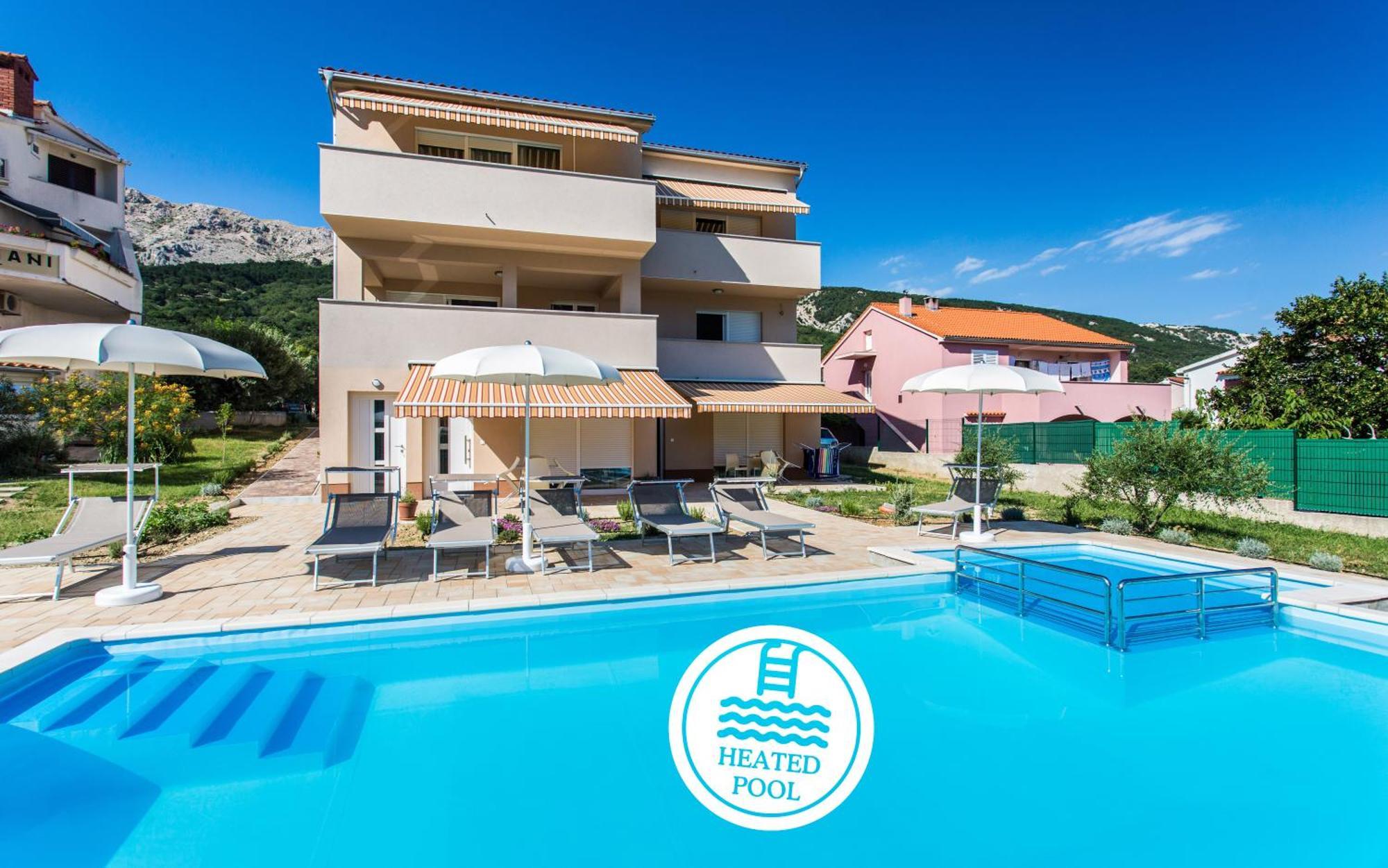 Apartments Viktorija 2 Baška Eksteriør billede