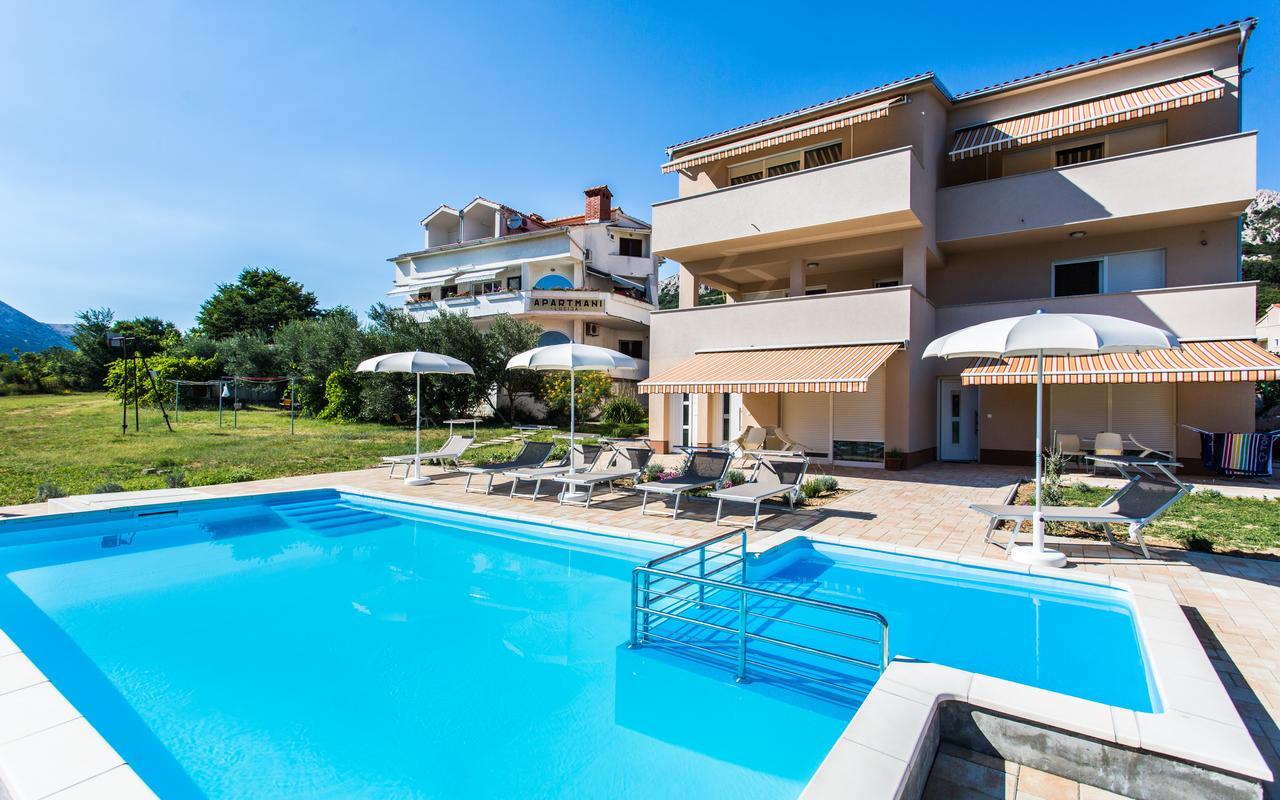 Apartments Viktorija 2 Baška Eksteriør billede