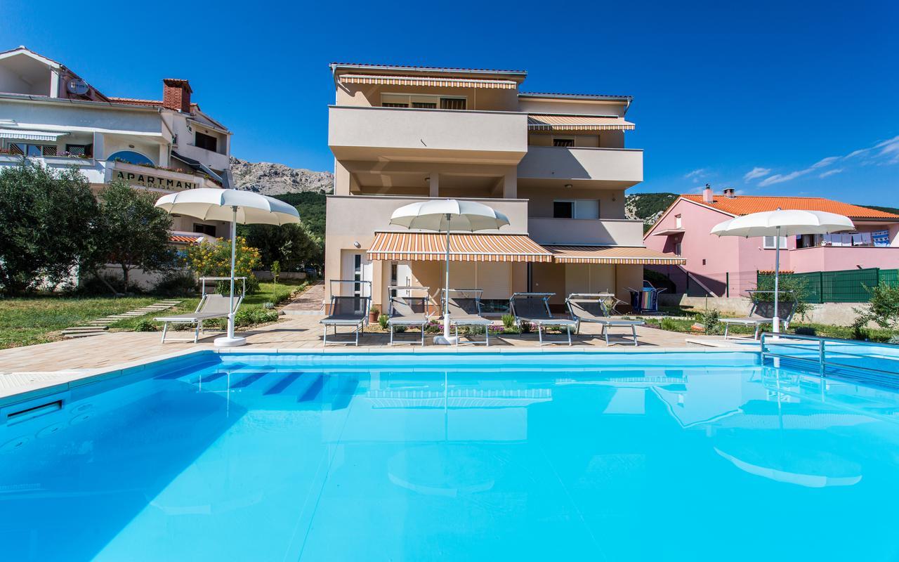 Apartments Viktorija 2 Baška Eksteriør billede
