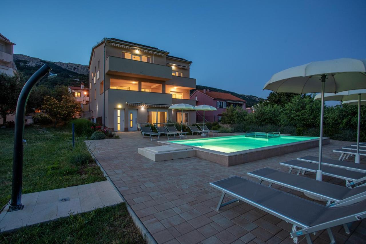 Apartments Viktorija 2 Baška Eksteriør billede